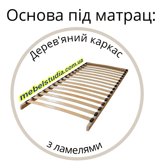 Тоні Ліжко 1-спальне (без матраца), Дуб Артизан + Німфея Альба Шовкографія