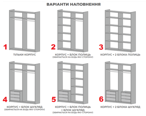 Шкаф-купе «Ланза» 2000-2130h-600